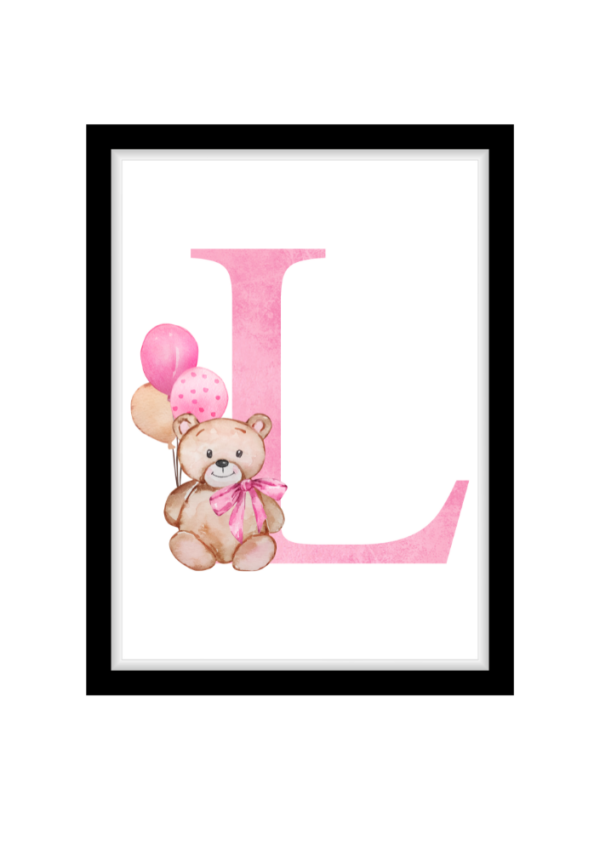 Bokstavsnalle Rosa - Bild 5