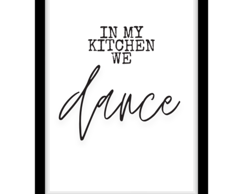 In my kitchen