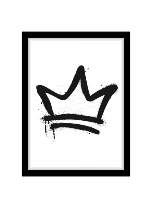 Graffiti crown