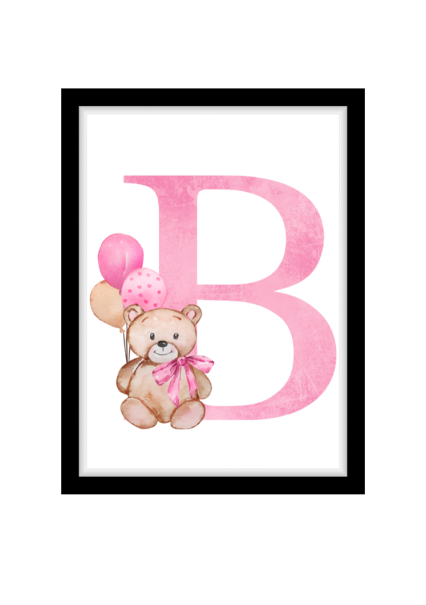 Bokstavsnalle Rosa - Bild 7