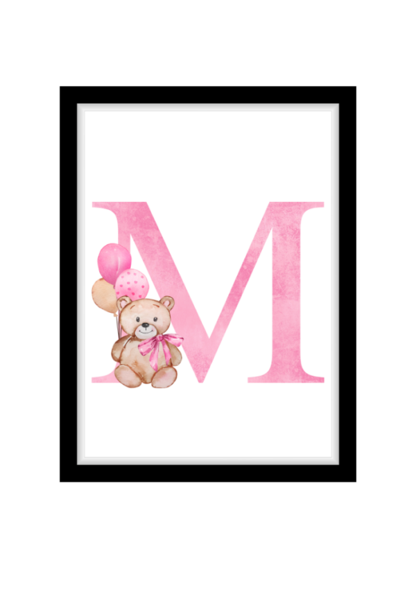 Bokstavsnalle Rosa - Bild 4