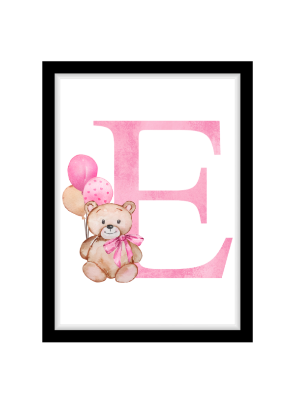 Bokstavsnalle Rosa - Bild 2