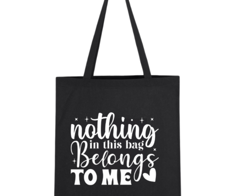 Nothing In This Bag Belongs To Me