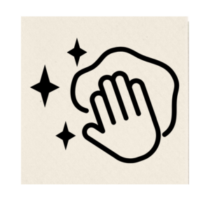 Cleaning hand