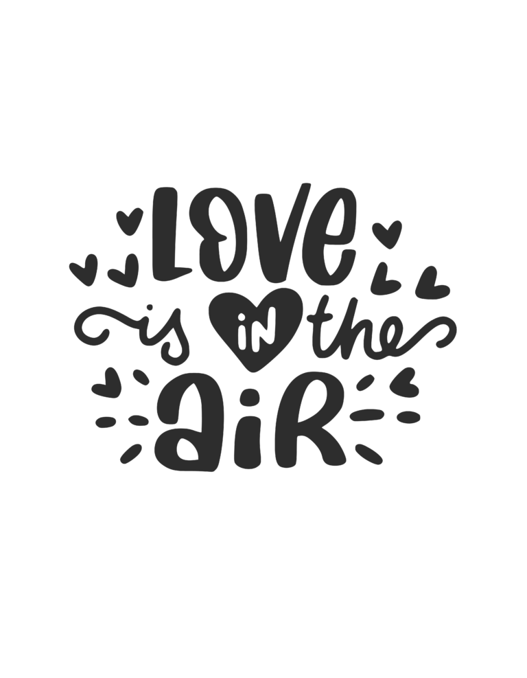 Love is in the air (Rosa)