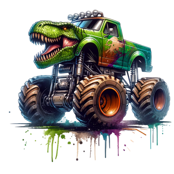 Monstertruck Dinosaurie