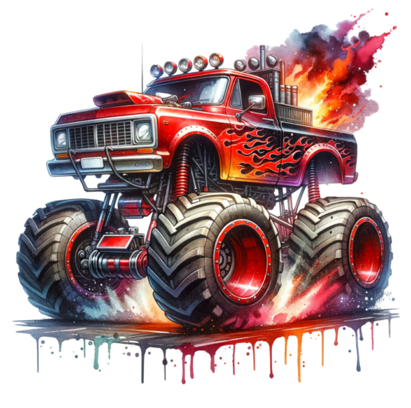 Monstertruck Fire