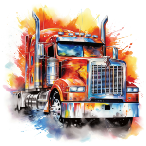 Truck Orange