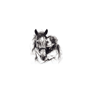 Horse Love Woman
