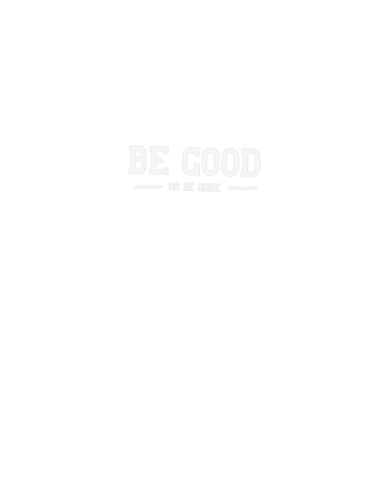 Be Good (Svart)