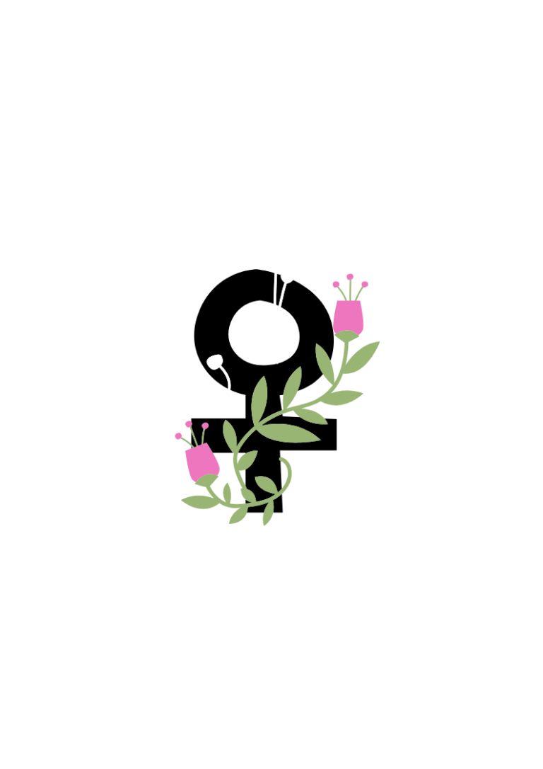 Woman Branch (Svart)