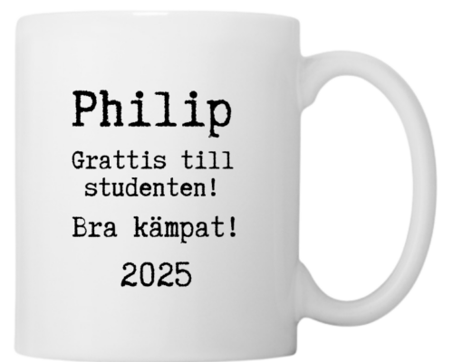 MUGG-Grattis till studenten! Bra kämpat!