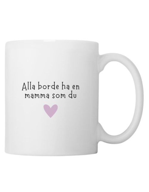 Alla Borde Ha En Mamma Som Du