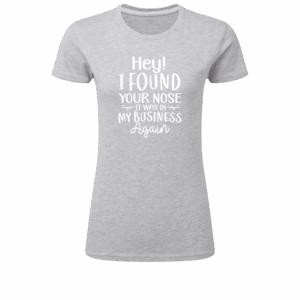 Hey! I Found Your Nose