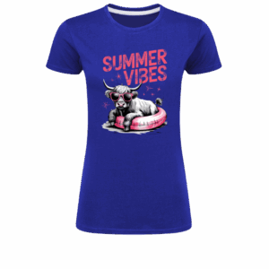 Highland cow Summer