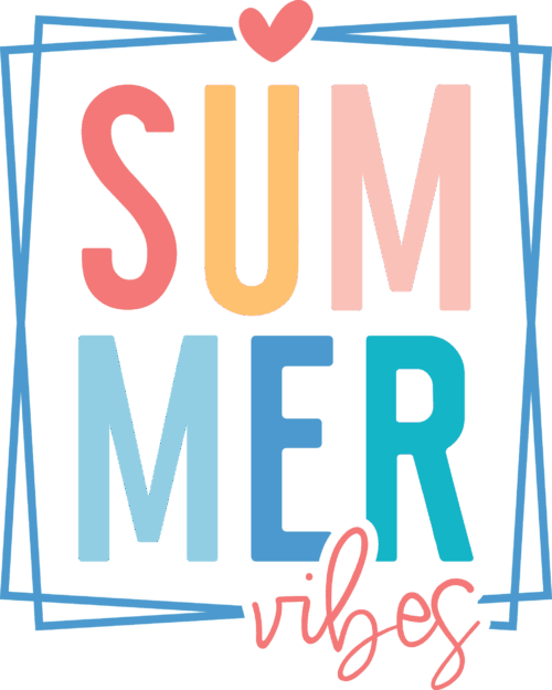 Summer vibes fyrkant