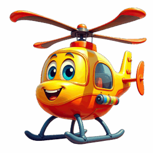 Gul helikopter