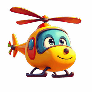 Gul helikopter