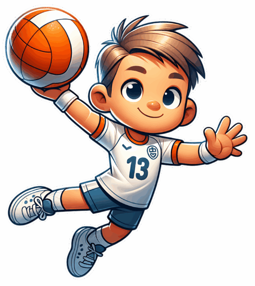 Handboll pojke