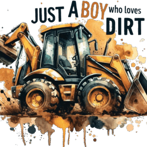 Just a boy who loves dirt