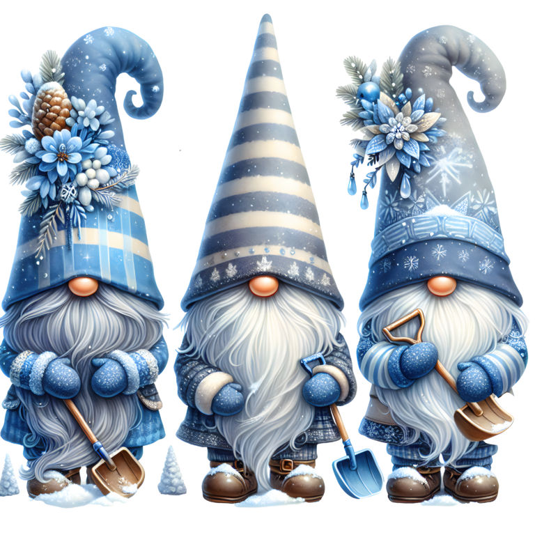 Winter Gnome clipart 17
