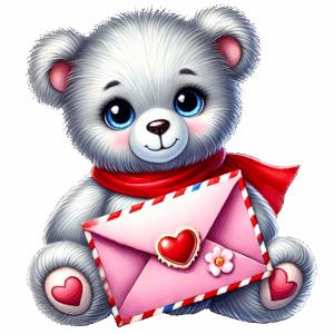 Love letter Teddy bear