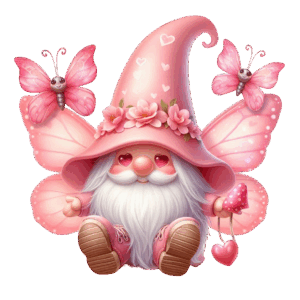 Pink gnome