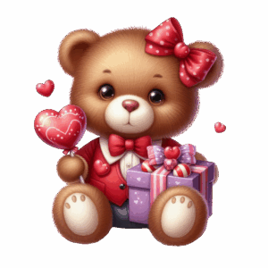 Teddy Bears with a bow