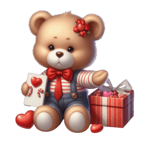 Cute Teddy Bear present