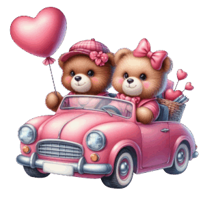 Cute Teddy Bear pink care