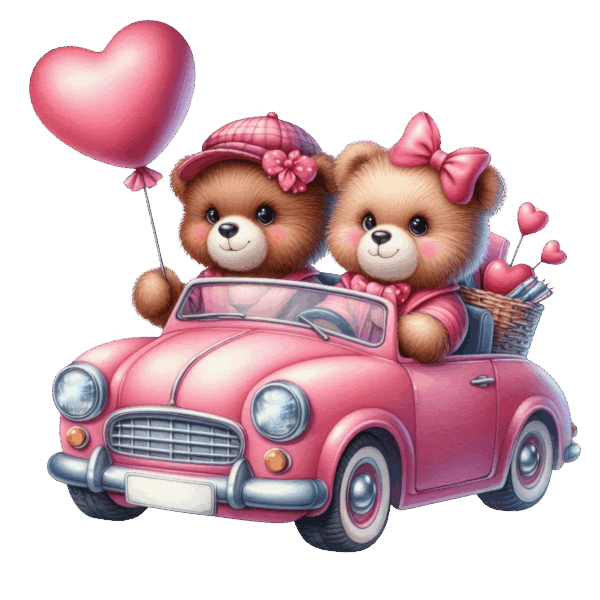 Cute Teddy Bear pink care