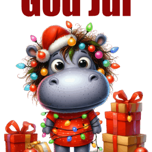 God Jul Flodhäst