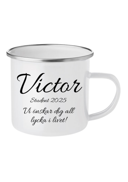 Student 2025 Vi önskar dig all lycka i livet!