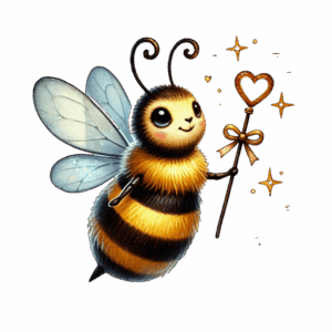 Bi med hjärta