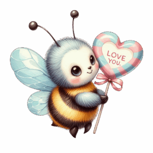 Bi med klubba love you