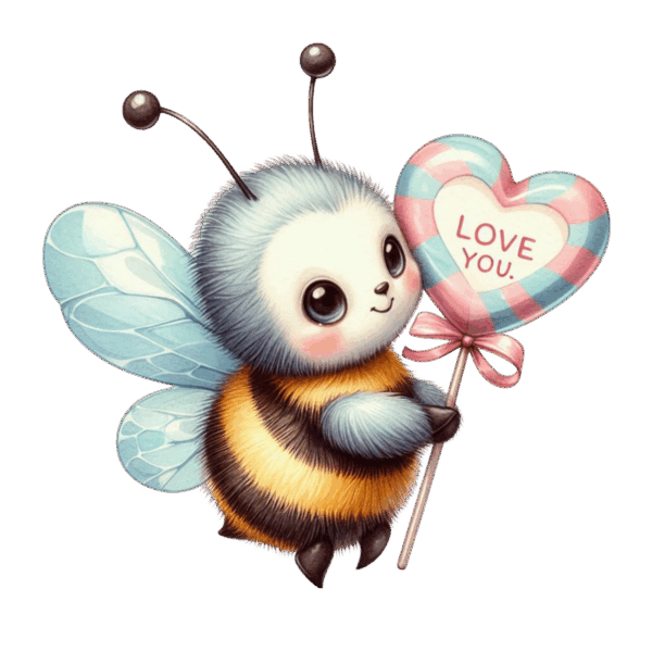 Bi med klubba love you