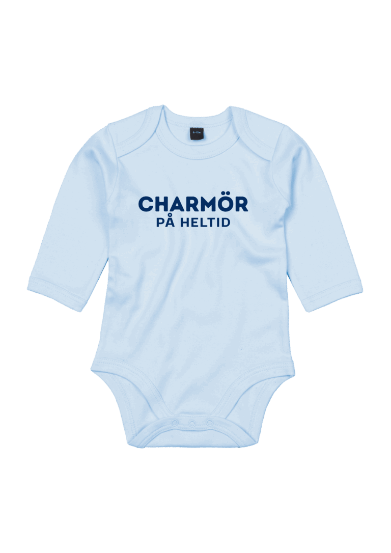 Charmör på heltid vit