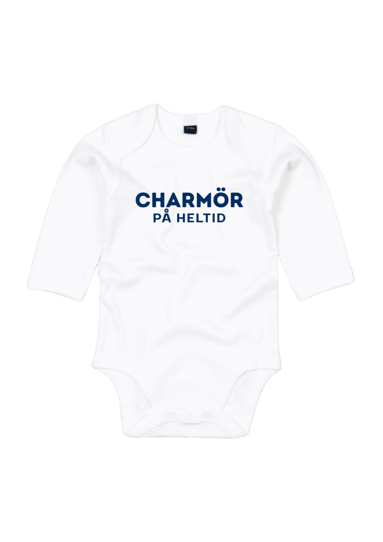 Charmör på heltid vit
