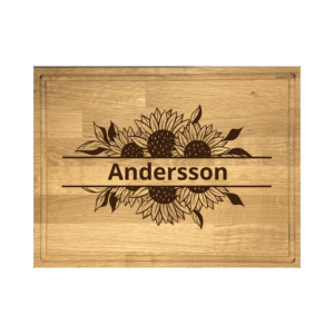 Efternamn bland blommor