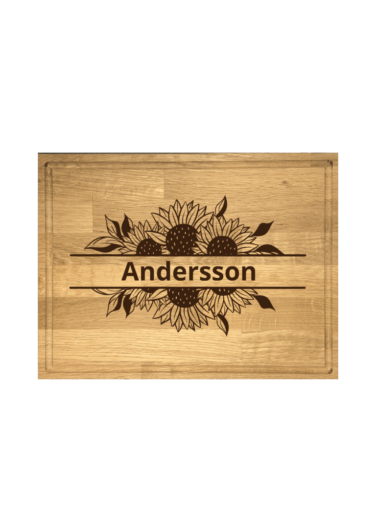 Efternamn bland blommor