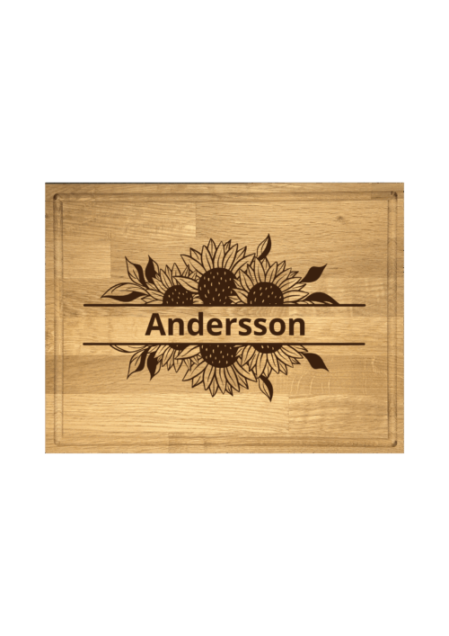 Efternamn bland blommor