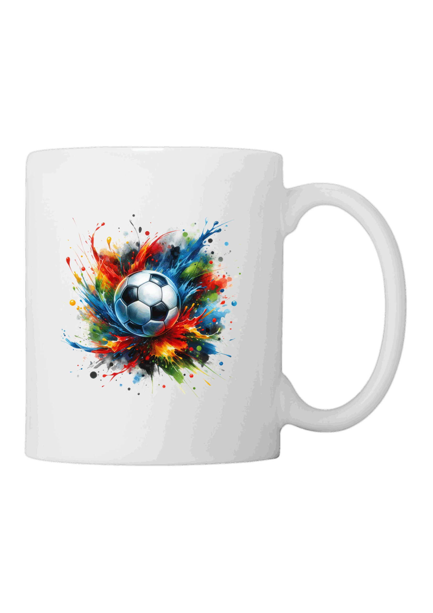 Fottboll med massa färg - Bild 2