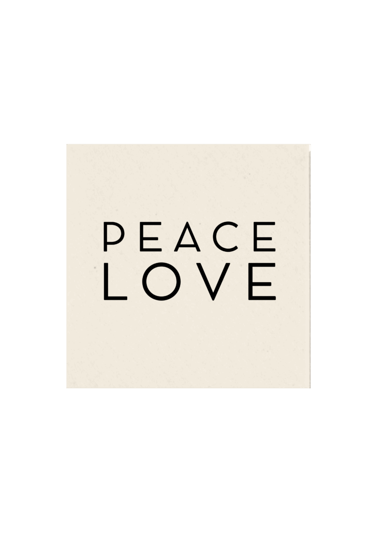 Peace love