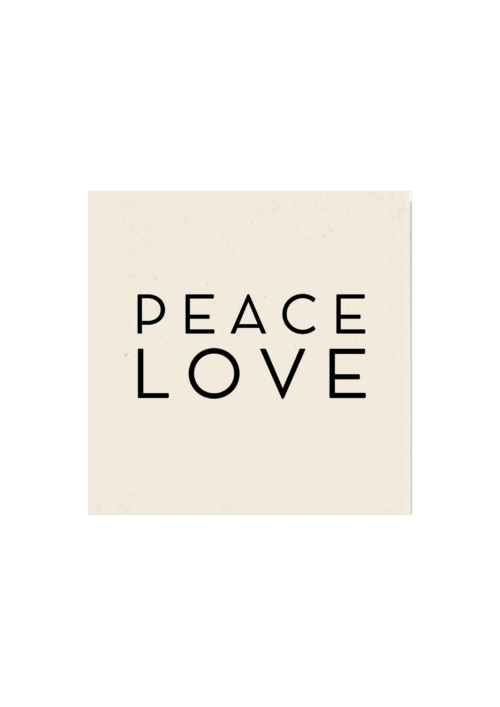 Peace love
