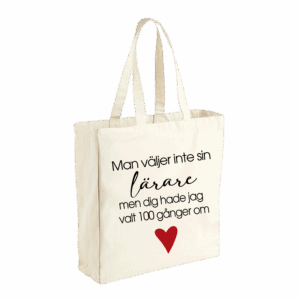 Man väljer inte sin lärare