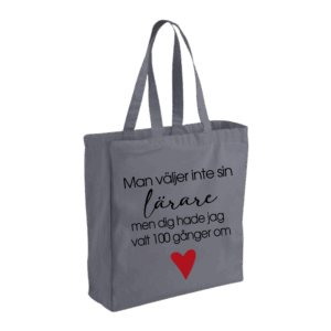 Man väljer inte sin lärare