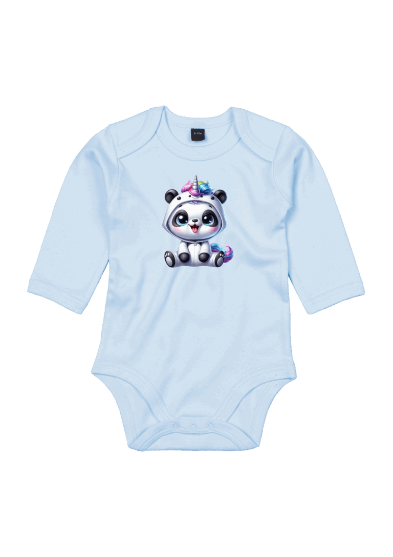 Unicorn panda ljusrosa