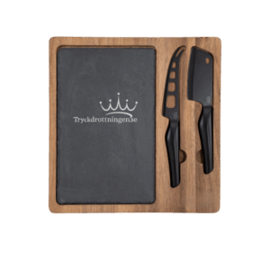 Ostbricka med Företagslogga