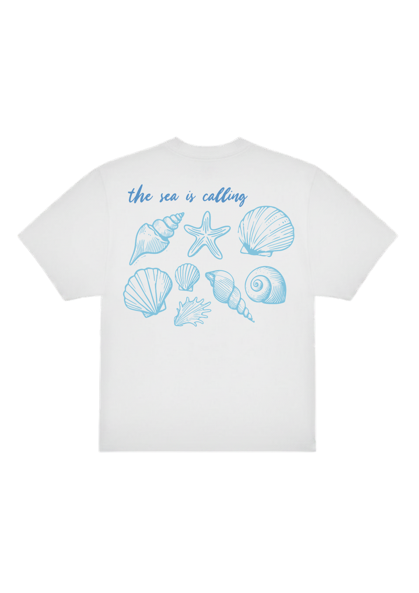 The sea is calling Oversized T-shirt