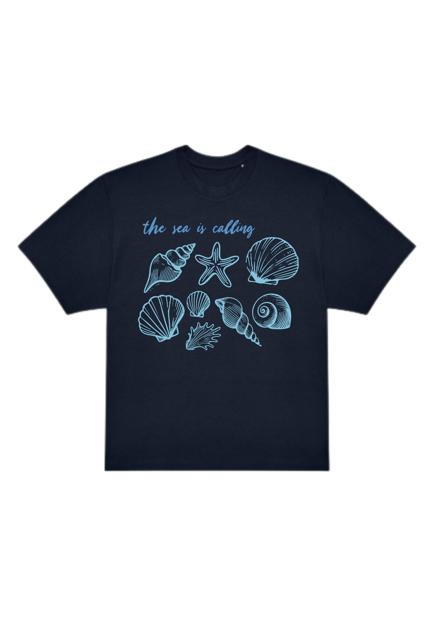 The sea is calling Oversized T-shirt - Bild 5